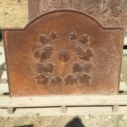PLAQUE DE CHEMINEE SOLEIL...