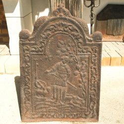 PLAQUE DE CHEMINEE BERGER...