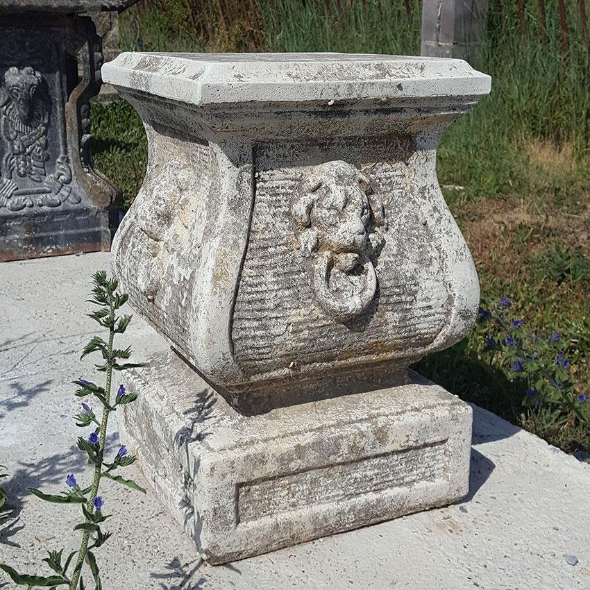 GRAND SOCLE TETE LION 34x53