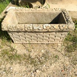 JARDINIÈRE FLEURI H30